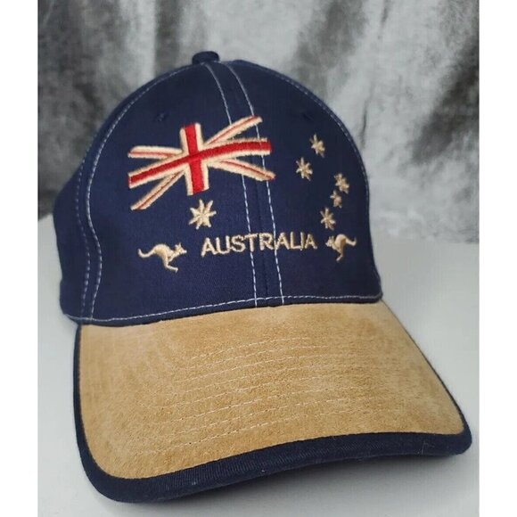 NOT AVAILABLE! DO NOT PURCHASE! Embroidered Crest asuede Brim Hat Kangaroo - Picture 15 of 15